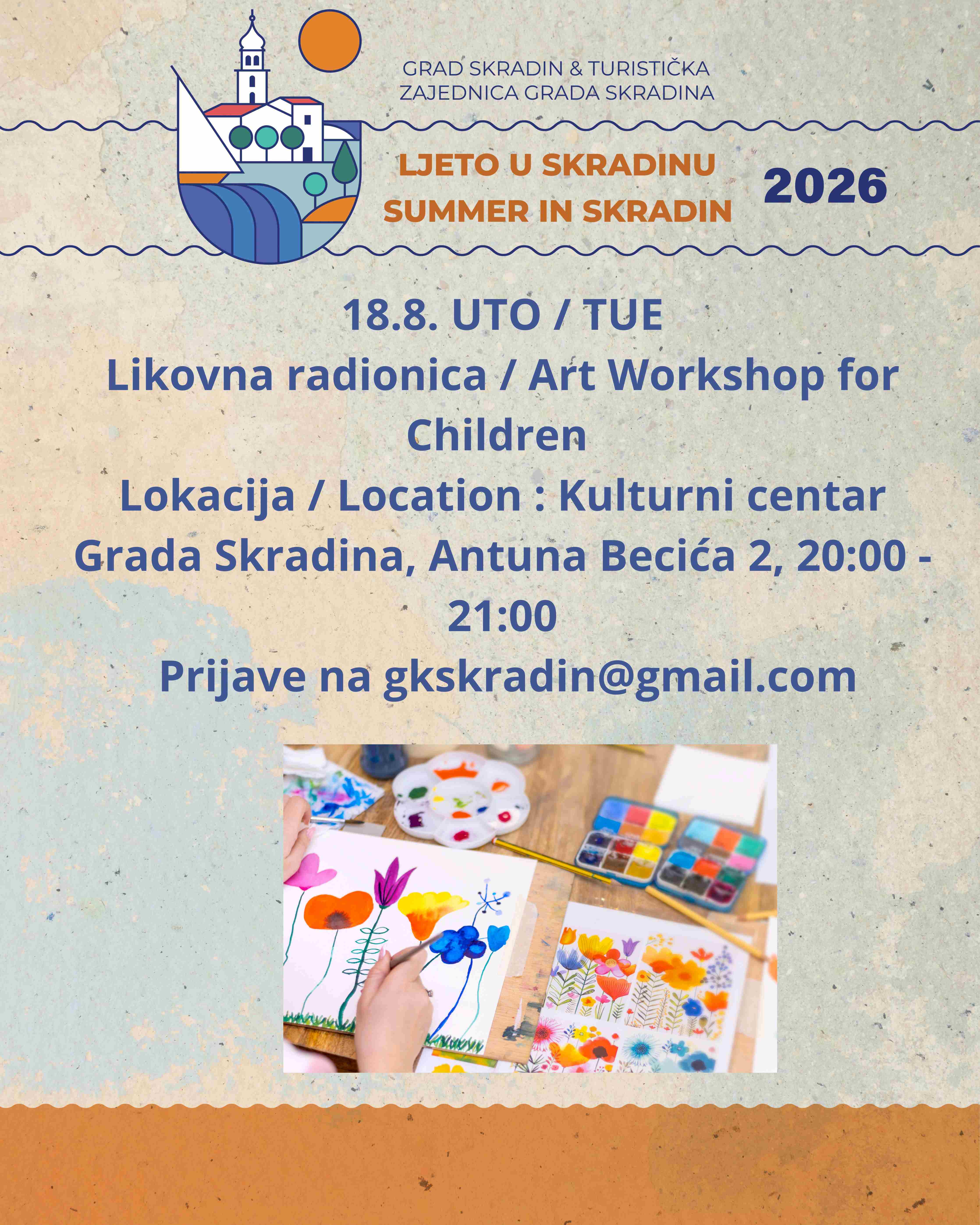 18.8. LIKOVNA RADIONICA 18.8. LIKOVNA RADIONICA